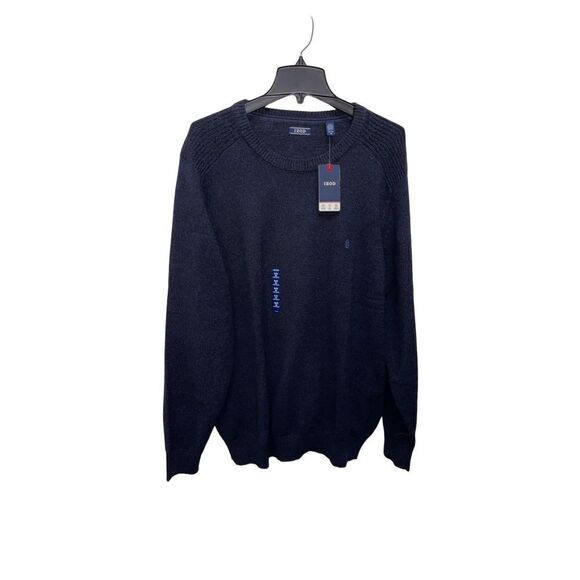 Navy Blue IZOD Casual Sweater/Crewneck NWT Men’s Size XL - Picture 1 of 2